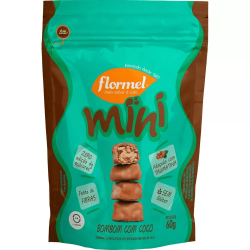 Mini Bombom Chocolate c/ Coco - Flormel