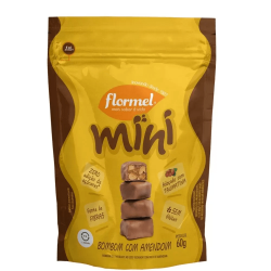 Mini Bombom Chocolate c/ Amendoim- Flormel